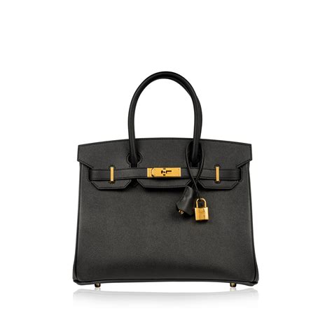 hermes birkin 30cm black|hermes birkin 30 epsom.